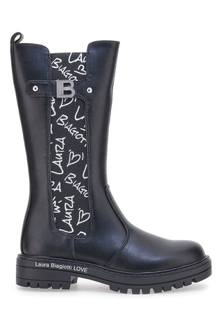 Schwarze Chelsea-Stiefel Laura Biagiotti 8644
