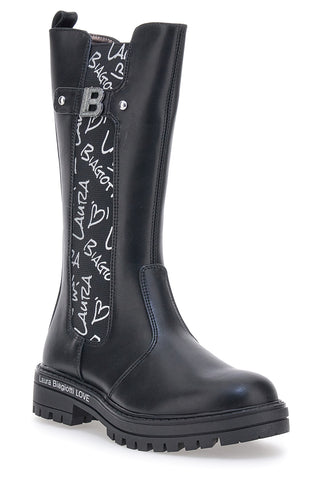 Schwarze Chelsea-Stiefel Laura Biagiotti 8644
