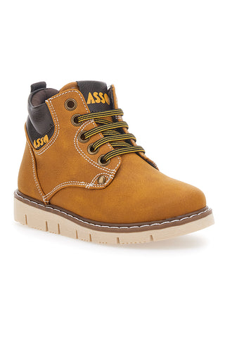 Ockerfarbener Asso-Stiefel 158040