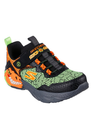 Sneakers mit Skechers Dino-Lights Black und Green Lights