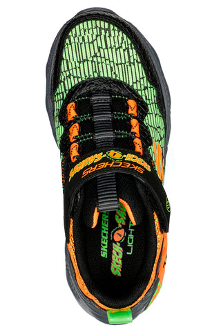 Sneakers mit Skechers Dino-Lights Black und Green Lights