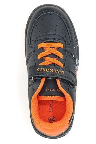 Sneakers Nere e Arancioni Sevenoaks 2308