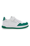 Weiße und grüne Sneakers Sevenoaks 2316