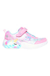 Sneakers con Luci Rosa da Bimbi Skechers Unicorn Dreams-Wishful Magic