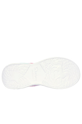 Sneakers con Luci Rosa da Bimbi Skechers Unicorn Dreams-Wishful Magic