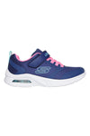 Blaue Turnschuhe Skechers Microspec Max-Racer Gal