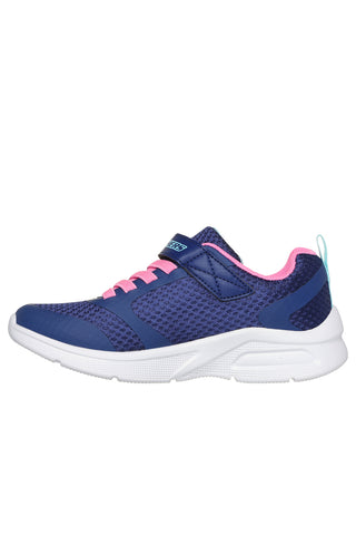 Blaue Turnschuhe Skechers Microspec Max-Racer Gal