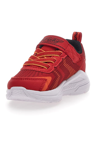 Rote Turnschuhe mit farbigen Skechers Lights Tri-Namics