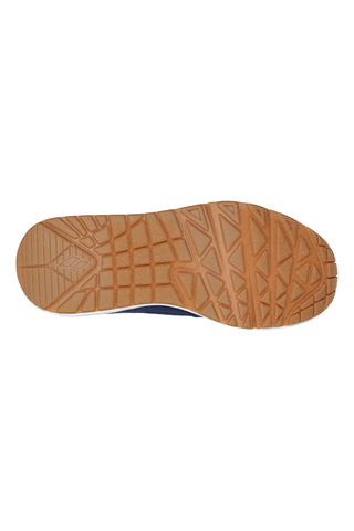 Blaue Turnschuhe für Kinder Skechers Uno-Powex