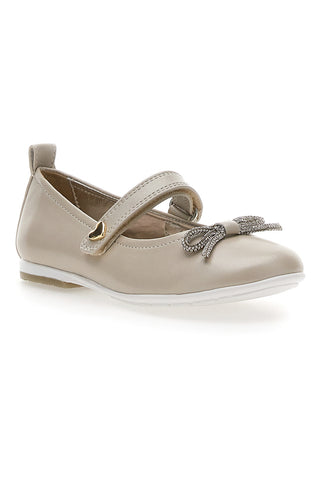 Champagnerfarbene Syssy-Ballerinas 14503