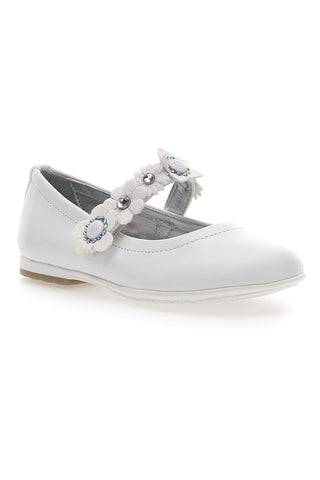 Syssy Weiße Ballerinas 16160