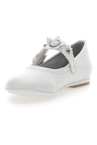 Syssy Weiße Ballerinas 16160