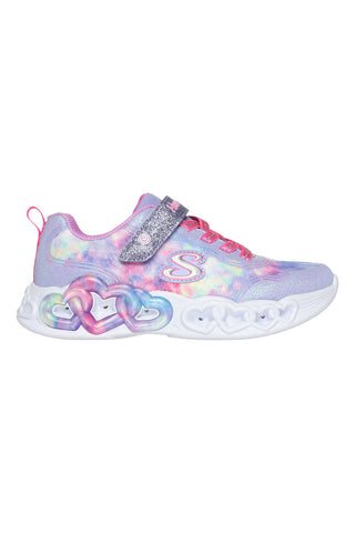 Sneakers con Luci da Bimbi Skechers Infinite Heart Light-Color Lovin