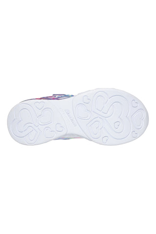 Skechers Infinite Heart Light-Color Lovin Kinder-Sneaker mit Lichtern