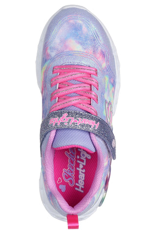 Skechers Infinite Heart Light-Color Lovin Kinder-Sneaker mit Lichtern