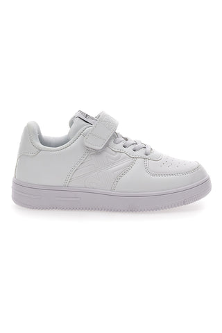 Sneakers Bianche con Velcro da Bimbi 2T2L 4713