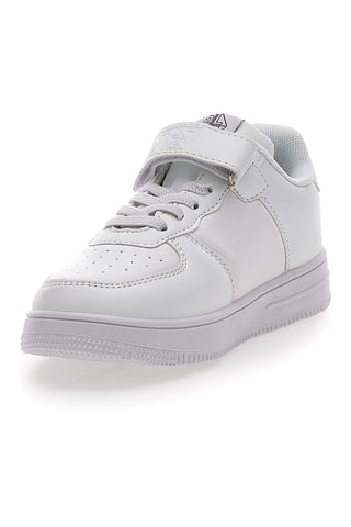 Sneakers Bianche con Velcro da Bimbi 2T2L 4713