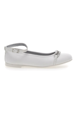 Ballerine Bianche da Cerimonia Grazie Girl 120714
