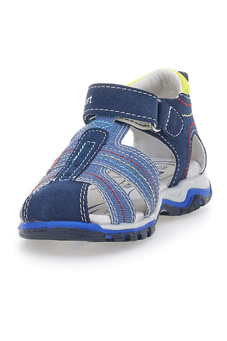 Sandali Blu con Punta Chiusa e Velcro Pitt Kids 14303