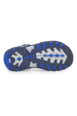 Sandali Blu con Punta Chiusa e Velcro Pitt Kids 14303
