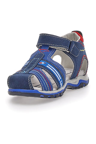 Sandali Fisherman Blu Pitt Kids 14363