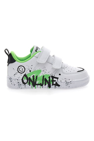 PITT KIDS 22355 BIANCO/VERDE