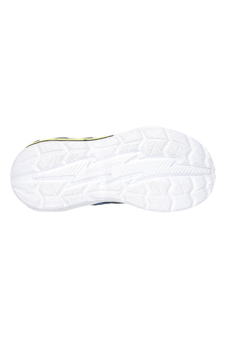 Schwarze und blaue Turnschuhe mit Skechers Lights Storm 2 Bolt-Brights