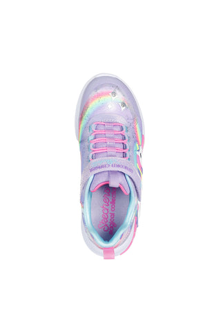 SKECHERS MIT EINHORN UND INTEGRIERTEN LICHTERN 302298L