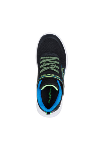 Skechers Dynamic Swift Tread schwarze Turnschuhe mit Riss