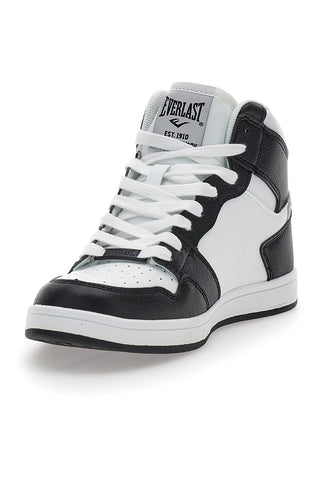 Sneakers Mid-Cut Bianche e Nere EVERLAST 716