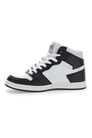 Sneakers Mid-Cut Bianche e Nere EVERLAST 716
