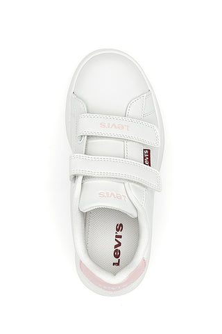 Sneakers Bianche Con Strappi Levi's Bell Jr VAVE0200S