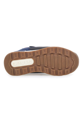 Sneakers mid-cut blu con velcro LEVI'S ASCOT REFRESH