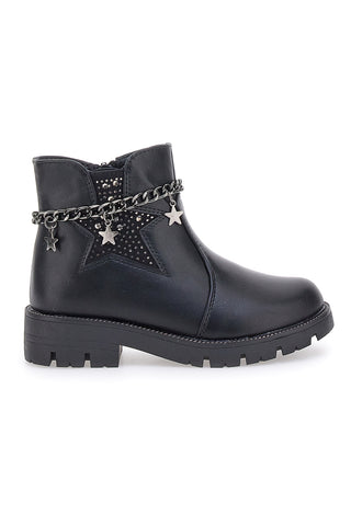 Schwarze Stiefeletten GRAZIE 1729