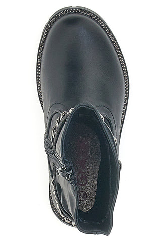 Grazie 1740 Schwarze Stiefeletten