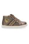 First Steps Mid-Cut Bronze Sneakers Laura Biagiotti 92929336