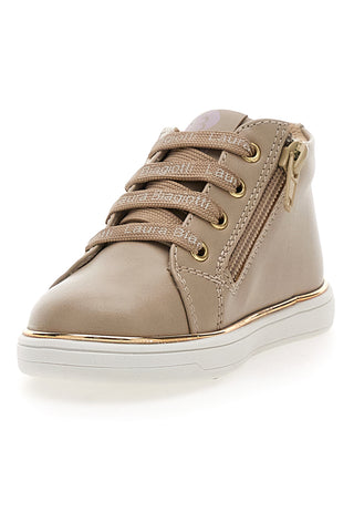 Sneakers Beige Con Dettagli Dorati Laura Biagiotti 92929335