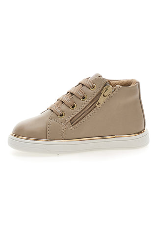 Sneakers Beige Con Dettagli Dorati Laura Biagiotti 92929335