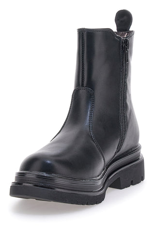 Schwarze Chelsea-Stiefel mit seitlichem Reißverschluss Laura Biagiotti 92559384