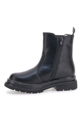 Schwarze Chelsea-Stiefel mit seitlichem Reißverschluss Laura Biagiotti 92559384