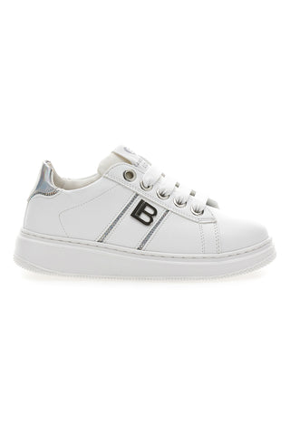 Weiße Sneakers mit silbernen Details Laura Biagiotti 93919389