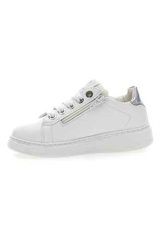 Sneakers Bianche con Dettagli Color Argento Laura Biagiotti 93919389