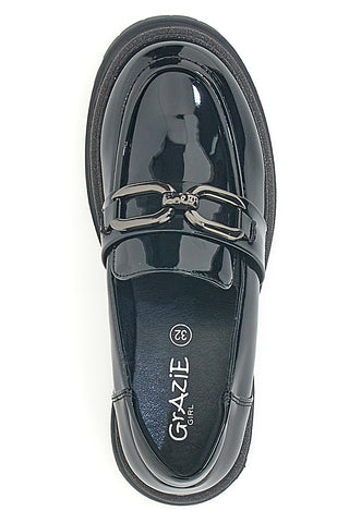 Schwarze Mokassins Grazie Girl 590M915700