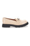 Beige Mokassins mit Riegel GRAZIE 39P241W