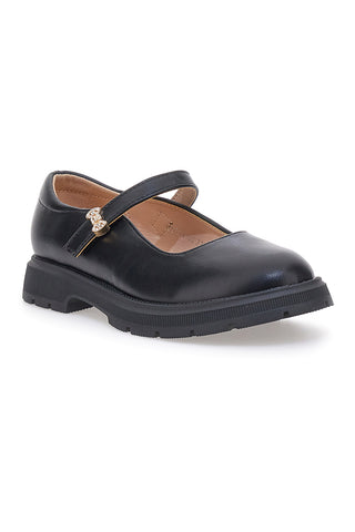 Ballerine nere con charms fiocco GRAZIE 39P246W