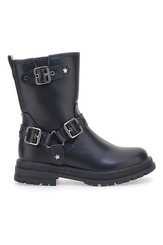 Schwarze Stiefeletten PITT KIDS SKBS934