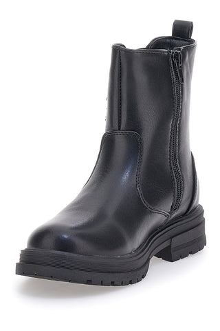 Stivaletti Chelsea Boots Neri Pitt Kids SKBS931
