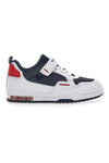Sneakers bianche e nere PITT KIDS K22303