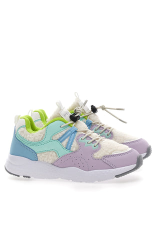Mehrfarbige Sneakers mit elastischen Schnürsenkeln Pitt Kids K231101