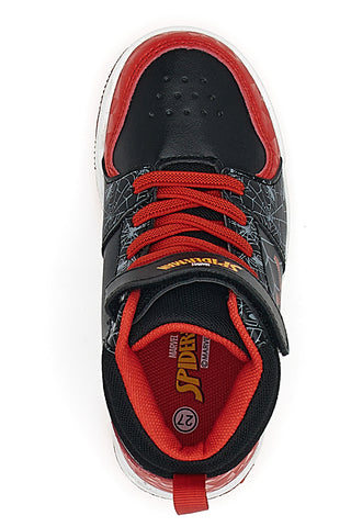 Sneakers con Luci Nere e Rosse Disney Spiderman M09831